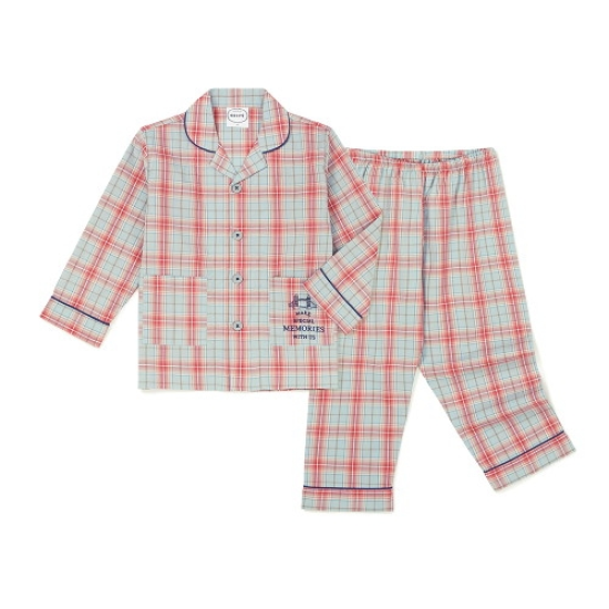 오르시떼 아동 A329 멜로디체크 긴소매 상하