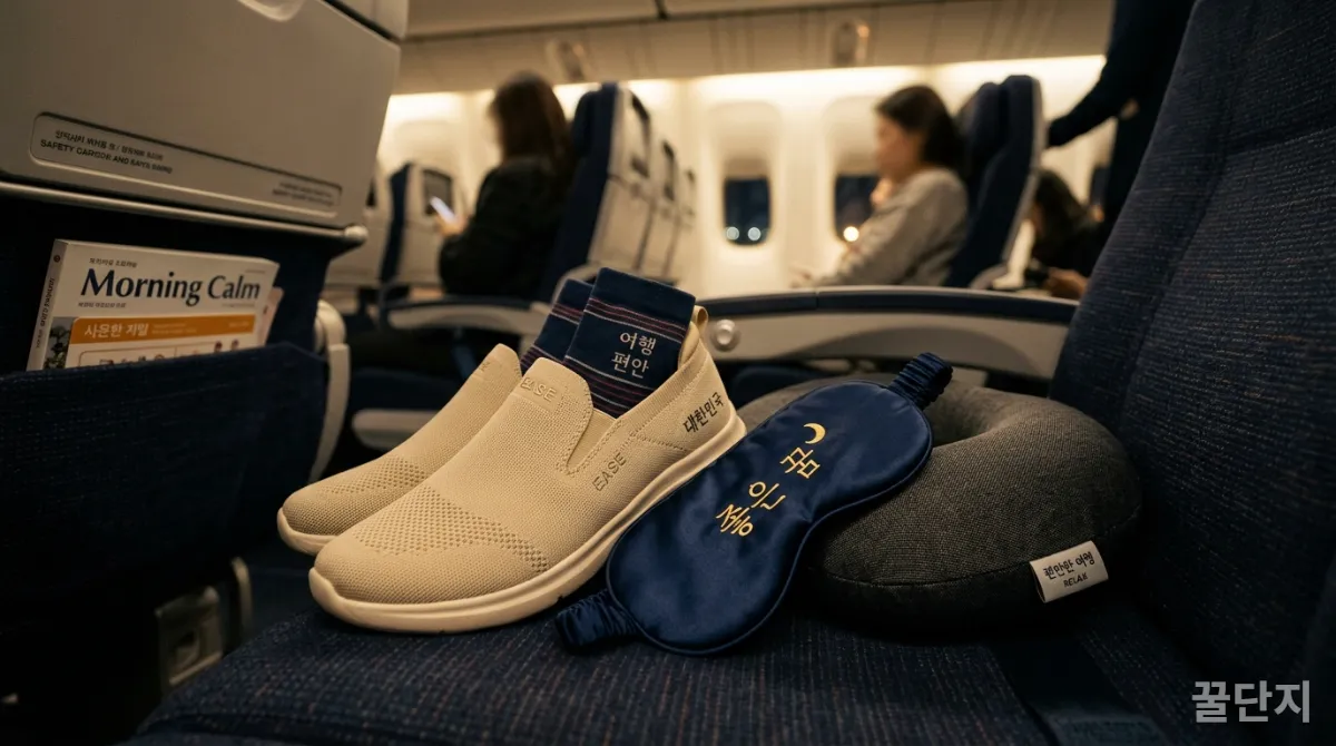 기내에서 편안함을 더해주는 필수 여행 액세서리 클로즈업