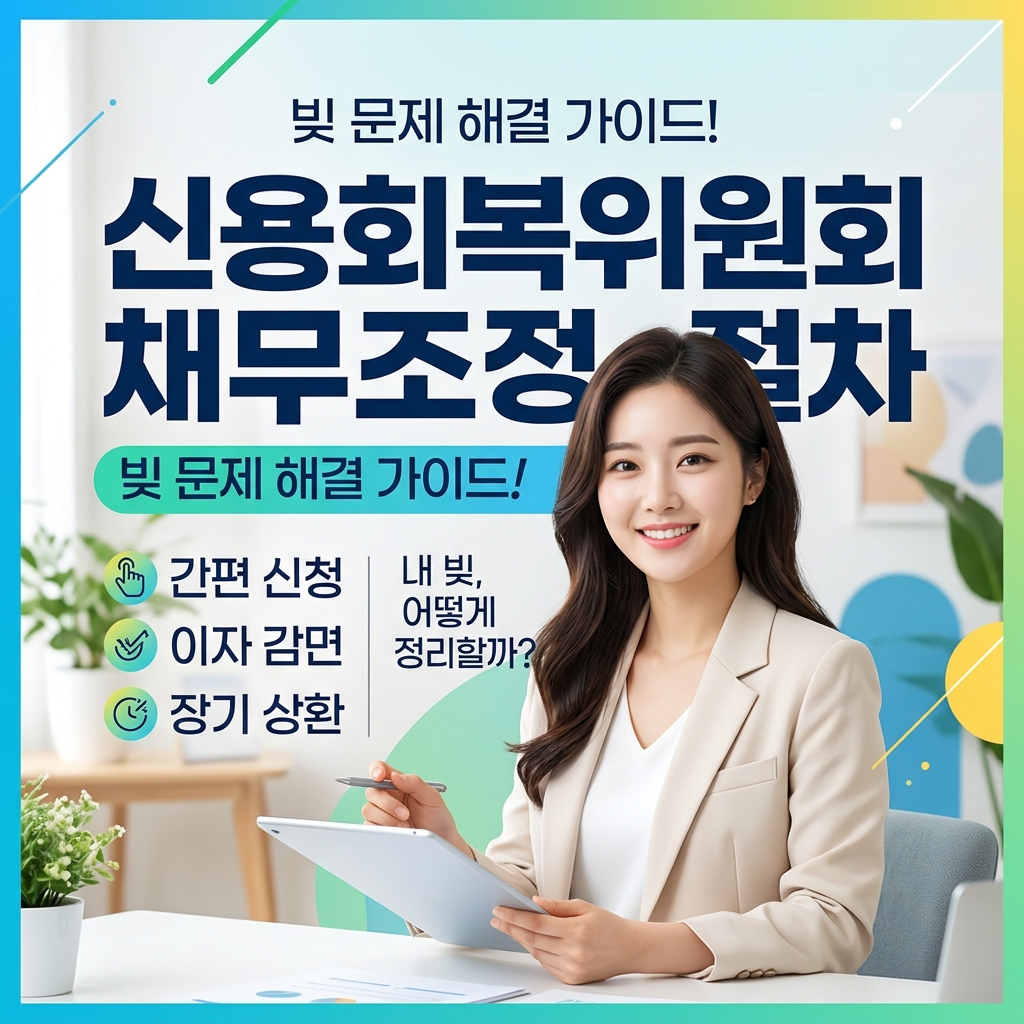 신용회복위원회 채무조정 절차