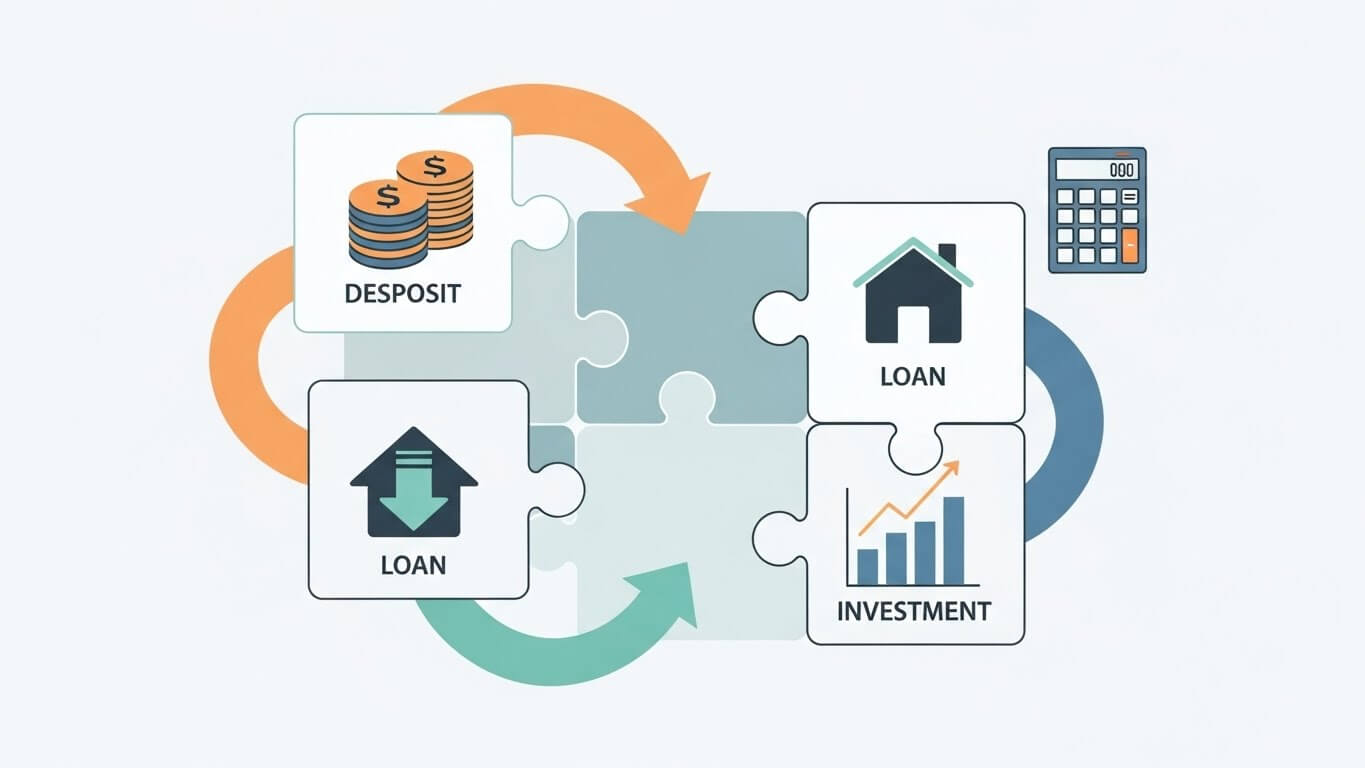 2. 예금&middot;대출&middot;투자 자산 구조 재조정 전략