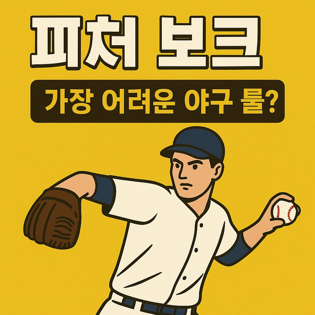 야구 룰 피처보크