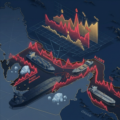 Global supply chain crisis and rising oil prices due to geopolitical tension in the Middle East / 중동 지정학적 긴장으로 인한 글로벌 공급망 위기와 유가 상승