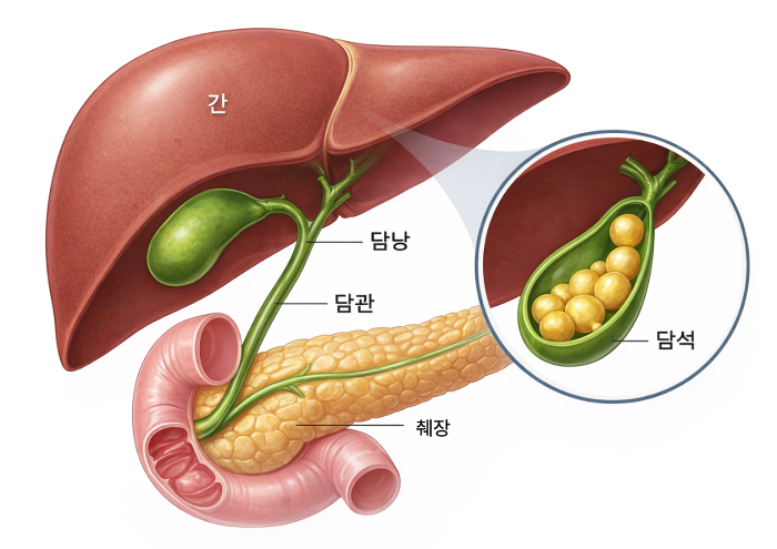 담낭 위치