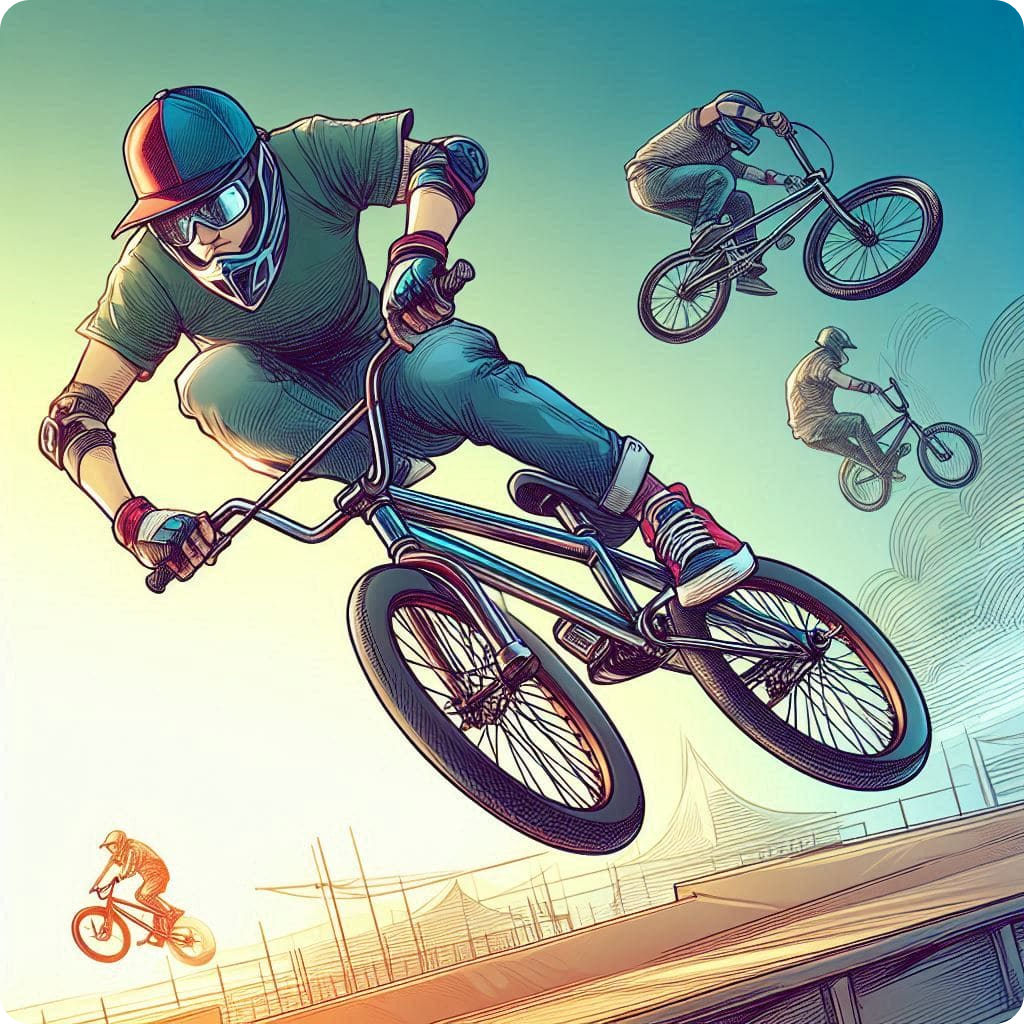 BMX Stunt Riding