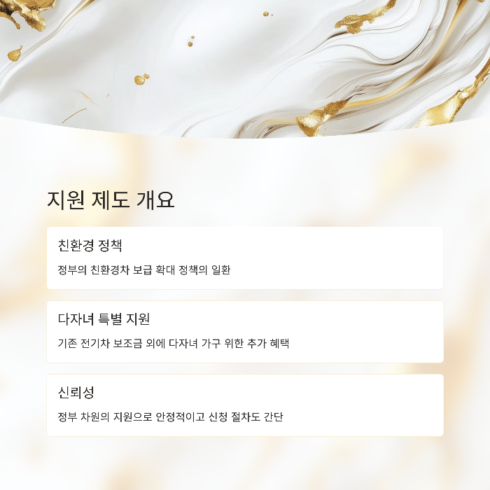 지원 제도 개요