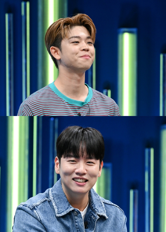 &#39;강심장리그&#39; 그리와 한해 [사진=SBS]