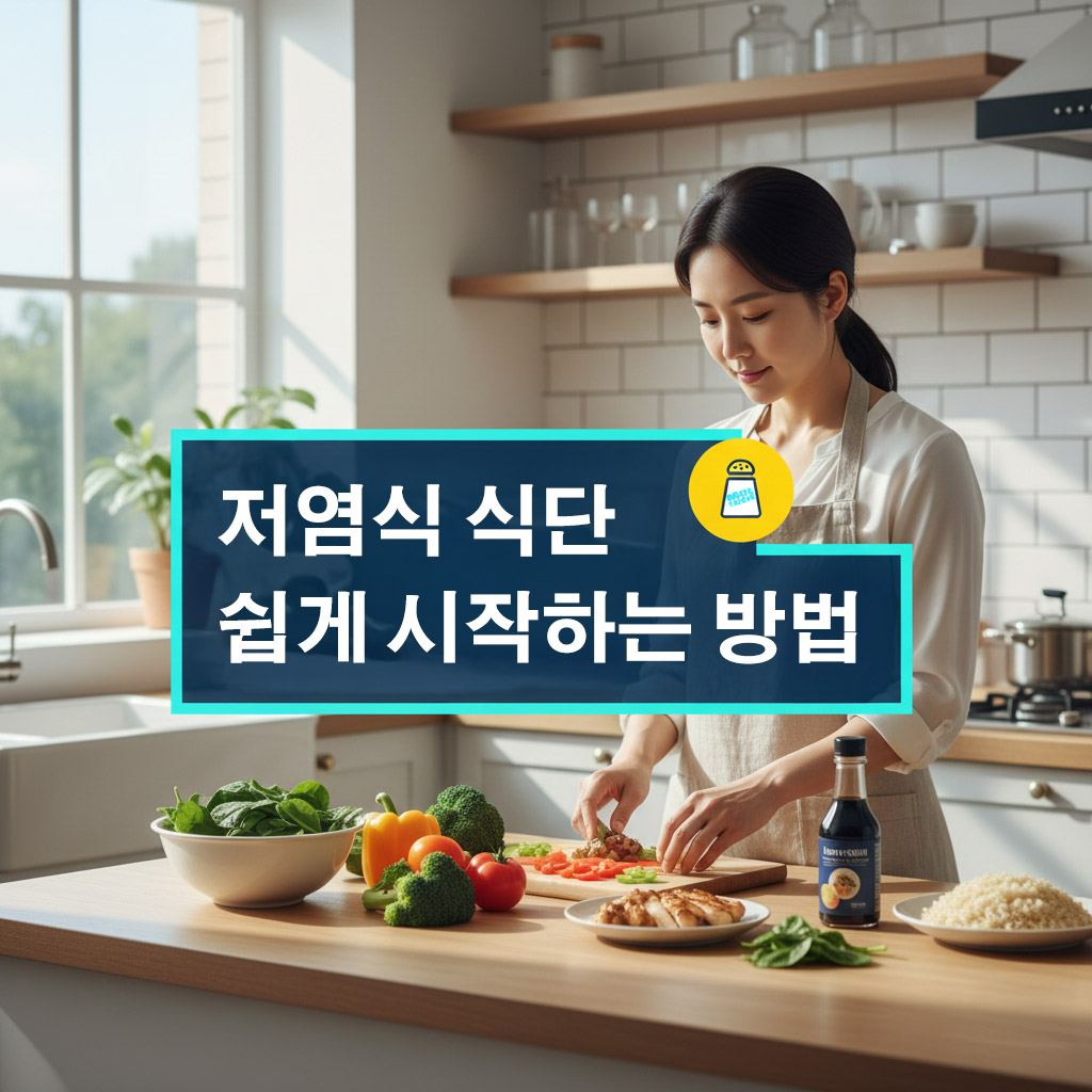 저염식 식단 쉽게 시작하는 방법