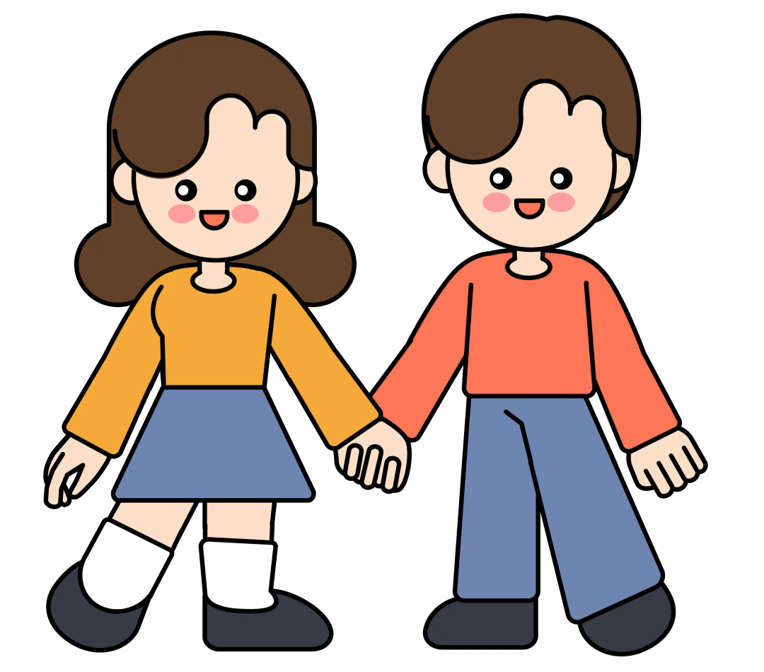 손잡은-어린이-커플-움직이는-gif이미지