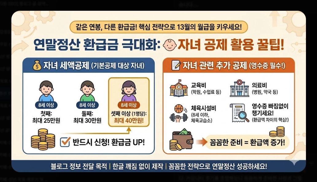 2026년 연말정산 준비 체크리스트 완벽 가이드