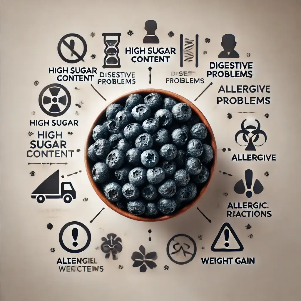 건 블루베리의 부작용