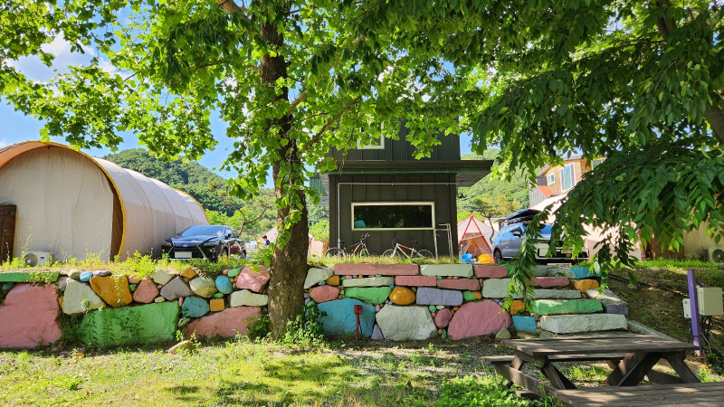 포천 아쿠아마린 글램핑