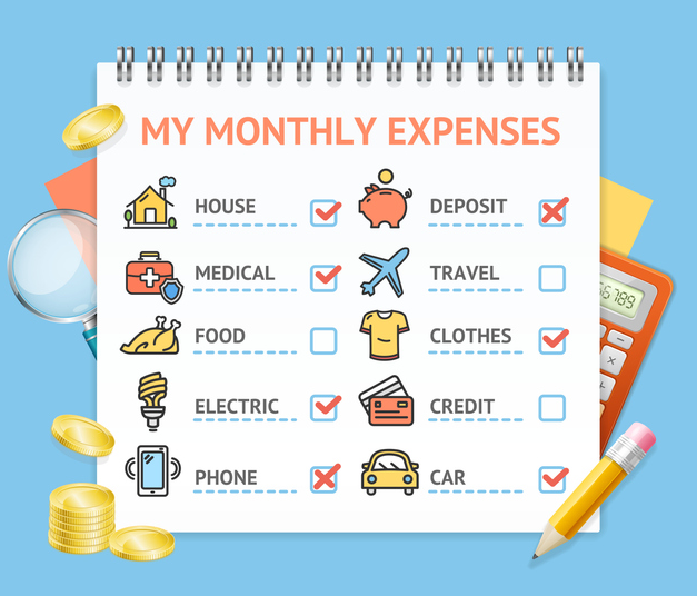 월간 청구서 예산 관리: 반복되는 지출 관리