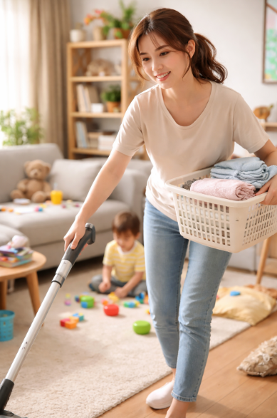 육아 전엔 몰랐던 집안일의 진실