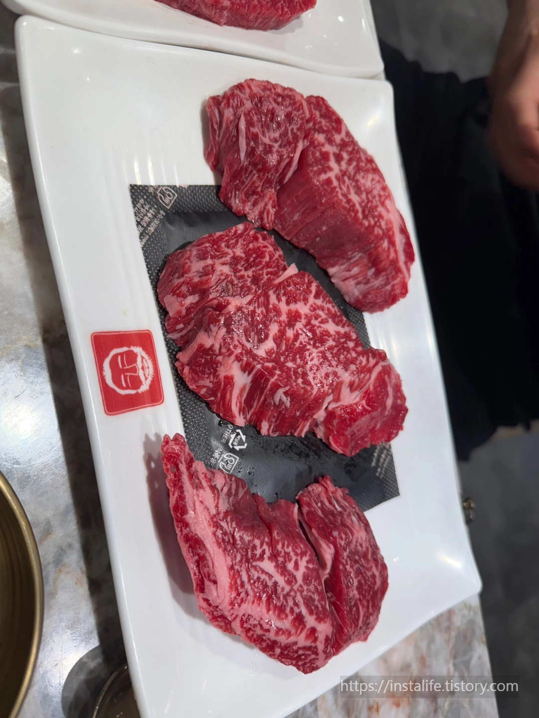 한우 안심(샤토브리앙)입니다.