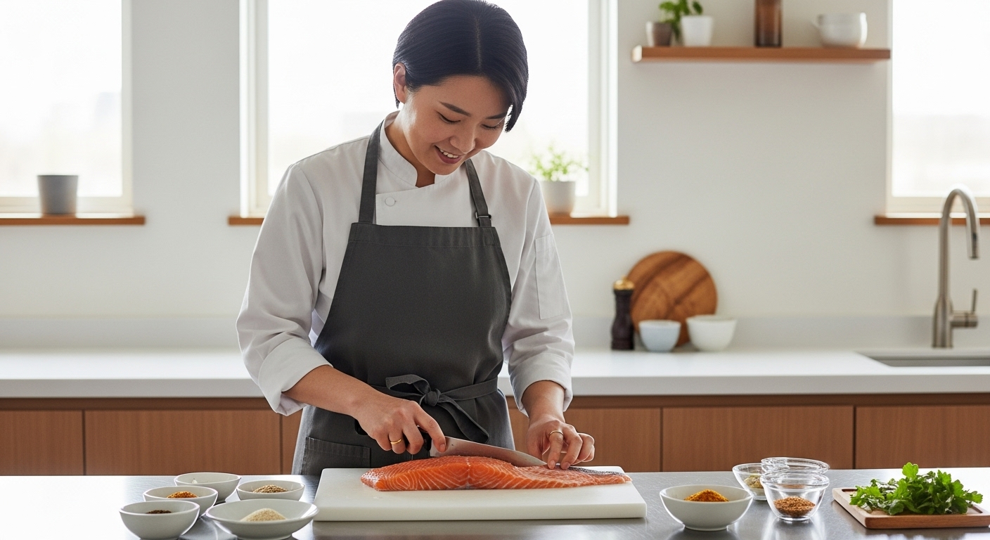 연어 (오메가-3 지방산의 힘)