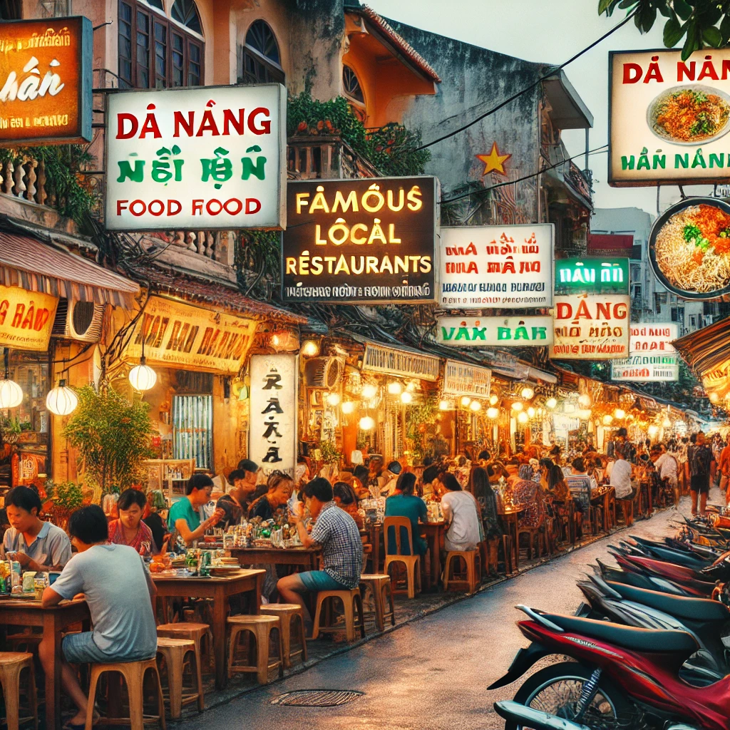 다낭 맛집 거리 사진