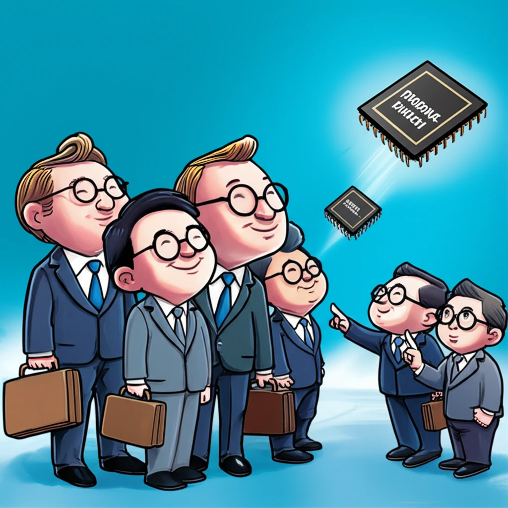 떨고 있는 Wolfspeed, 웃는 