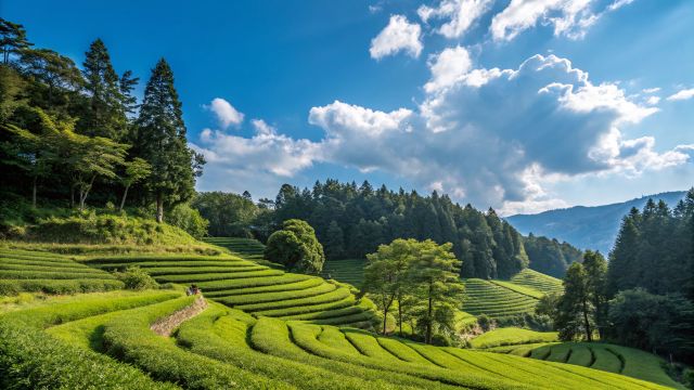 전남 보성 대한다원