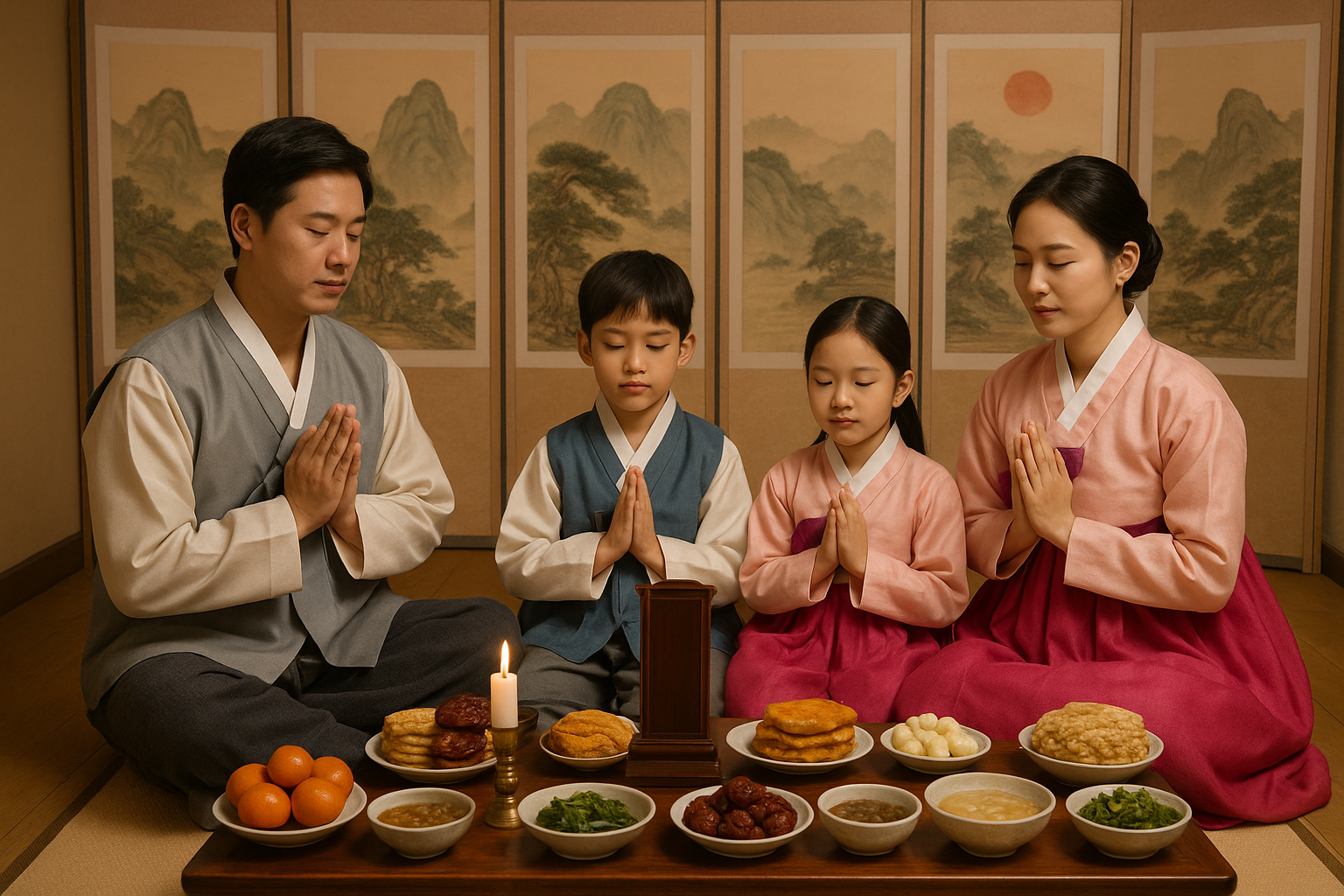 추석 차례상 차리는 방법과 예법 총정리