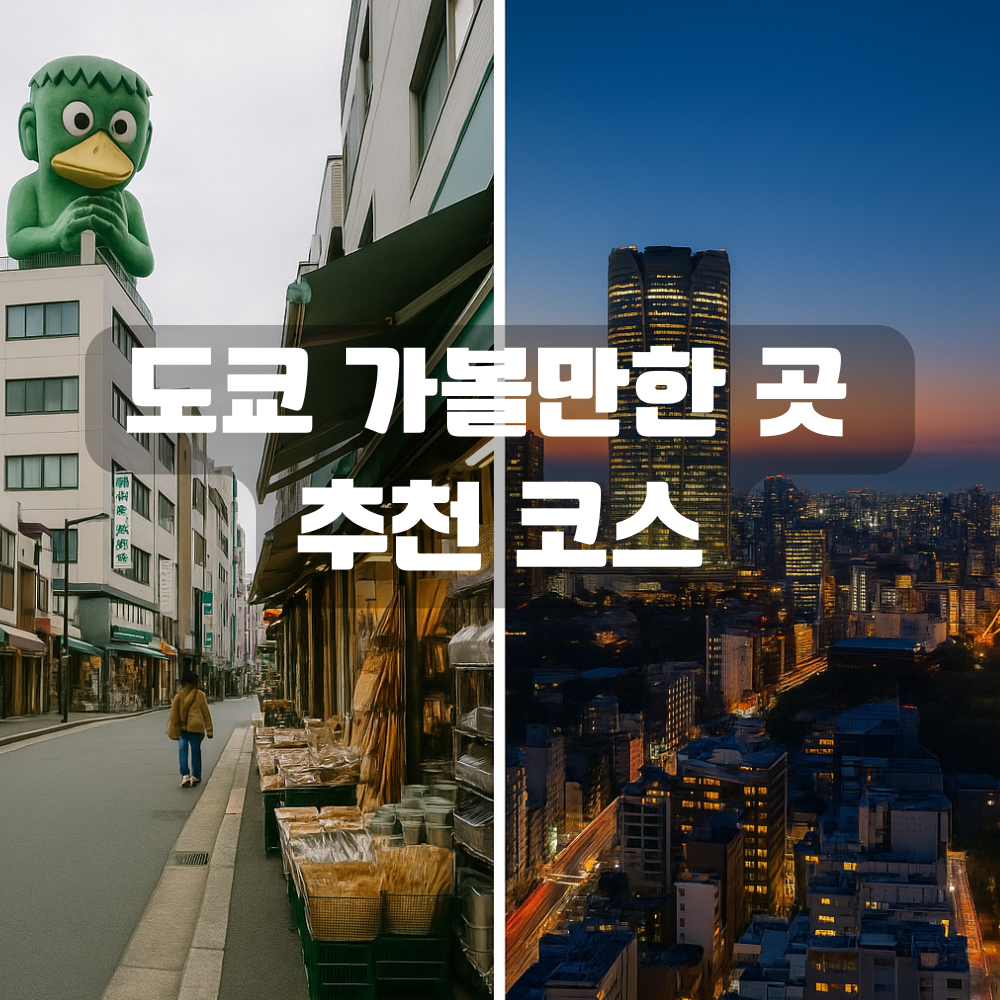 도쿄 가볼만한 곳 추천 코스