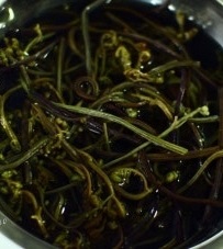 10월 제철음식 고사리