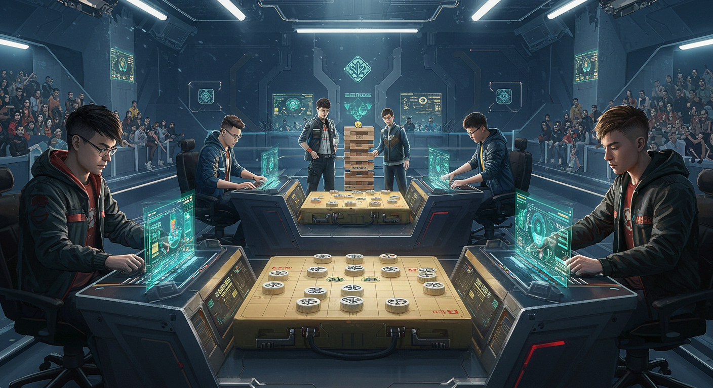 중국 전통 장기(象棋)·마작(麻將)의 e스포츠화