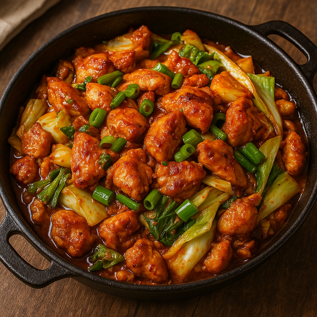 매콤달콤 닭갈비