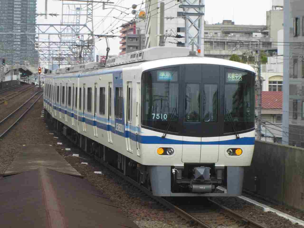 오사카 지하철의 모습