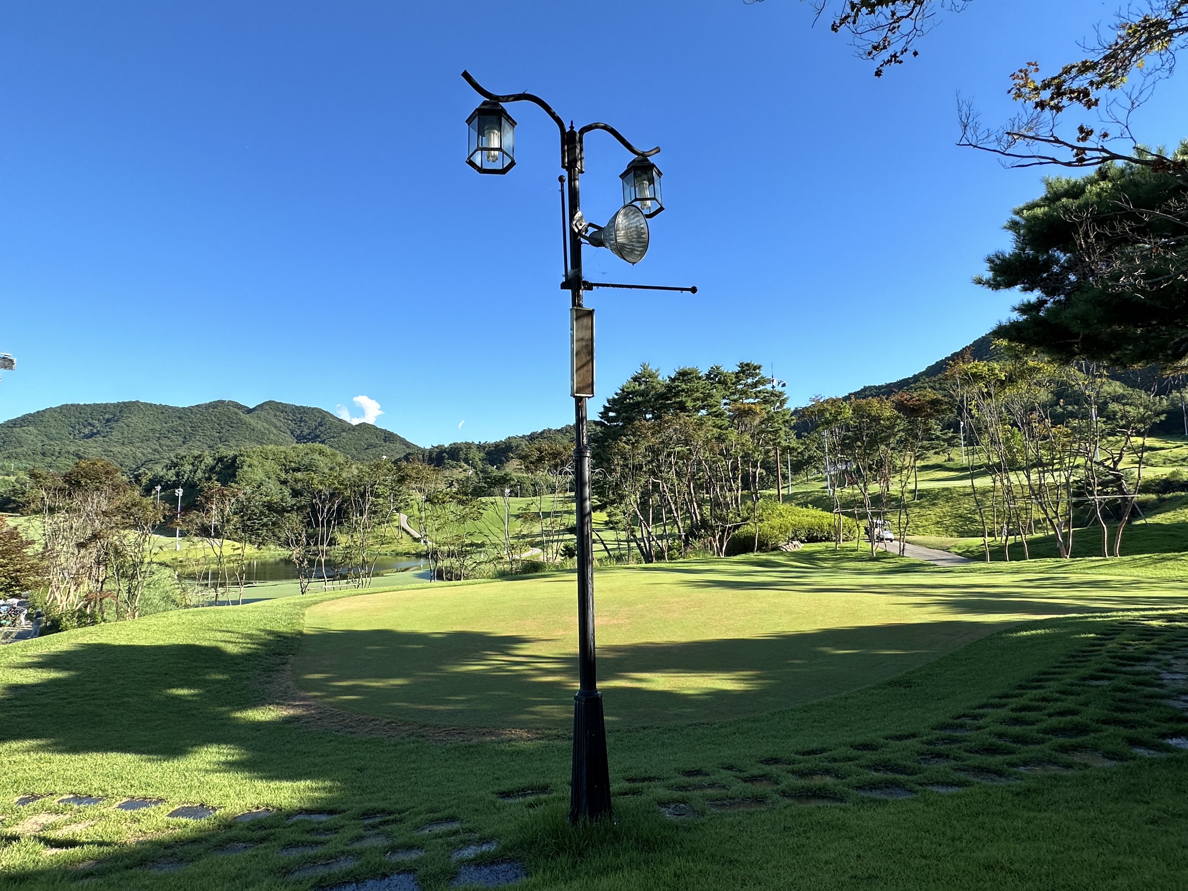 옥스필드cc 퍼팅연습장