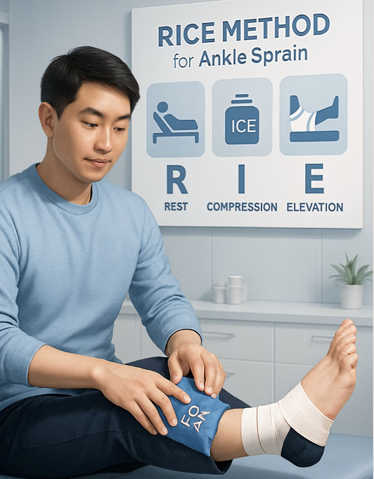 효과 200%의 비밀, RICE 요법과의 시너지
