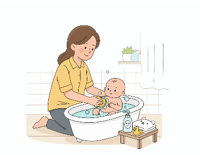 우리 아기 첫 목욕 가이드 시기부터 방법까지 완벽 정리