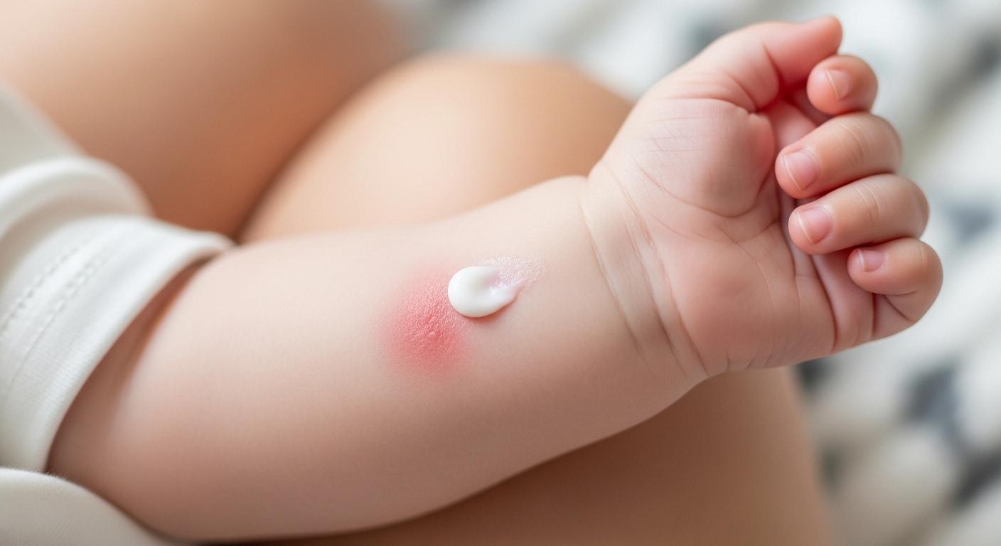 아기 피부염 라놀린