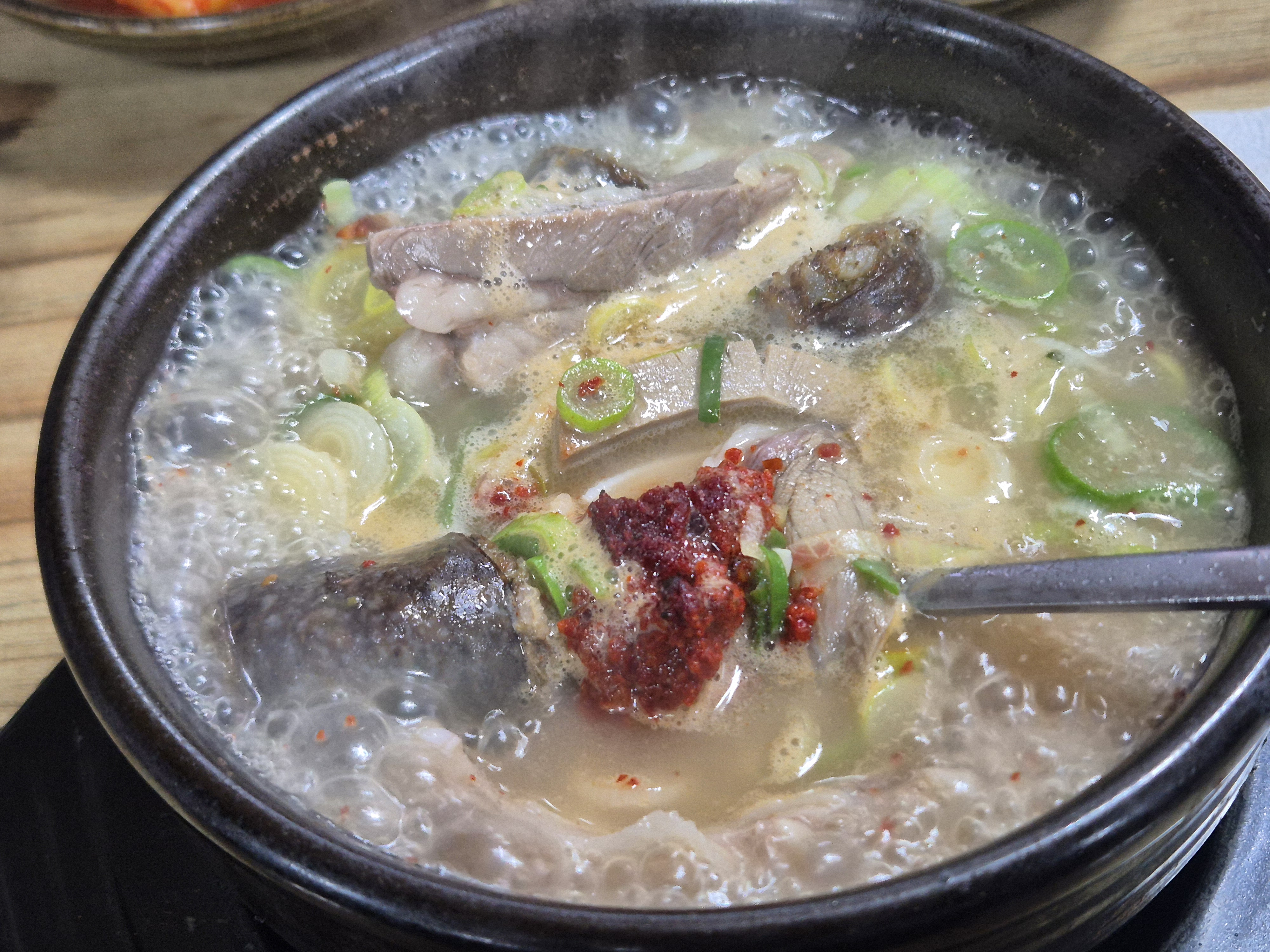 순댁국 한그릇