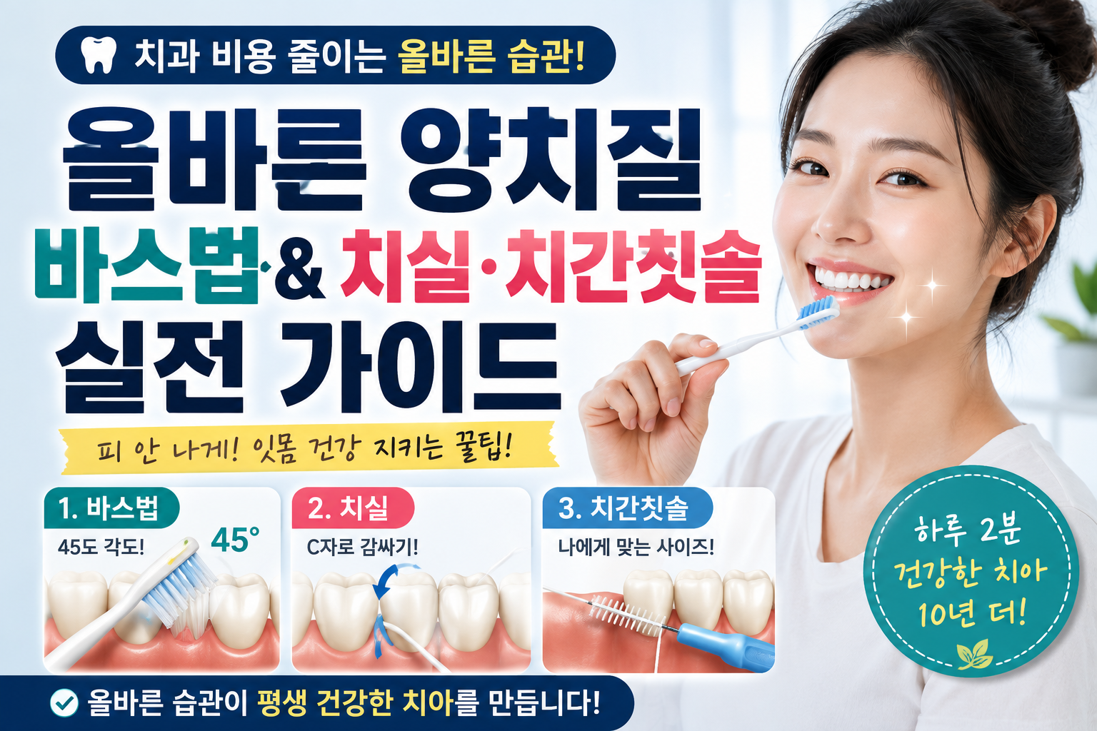올바른 양칭방법
