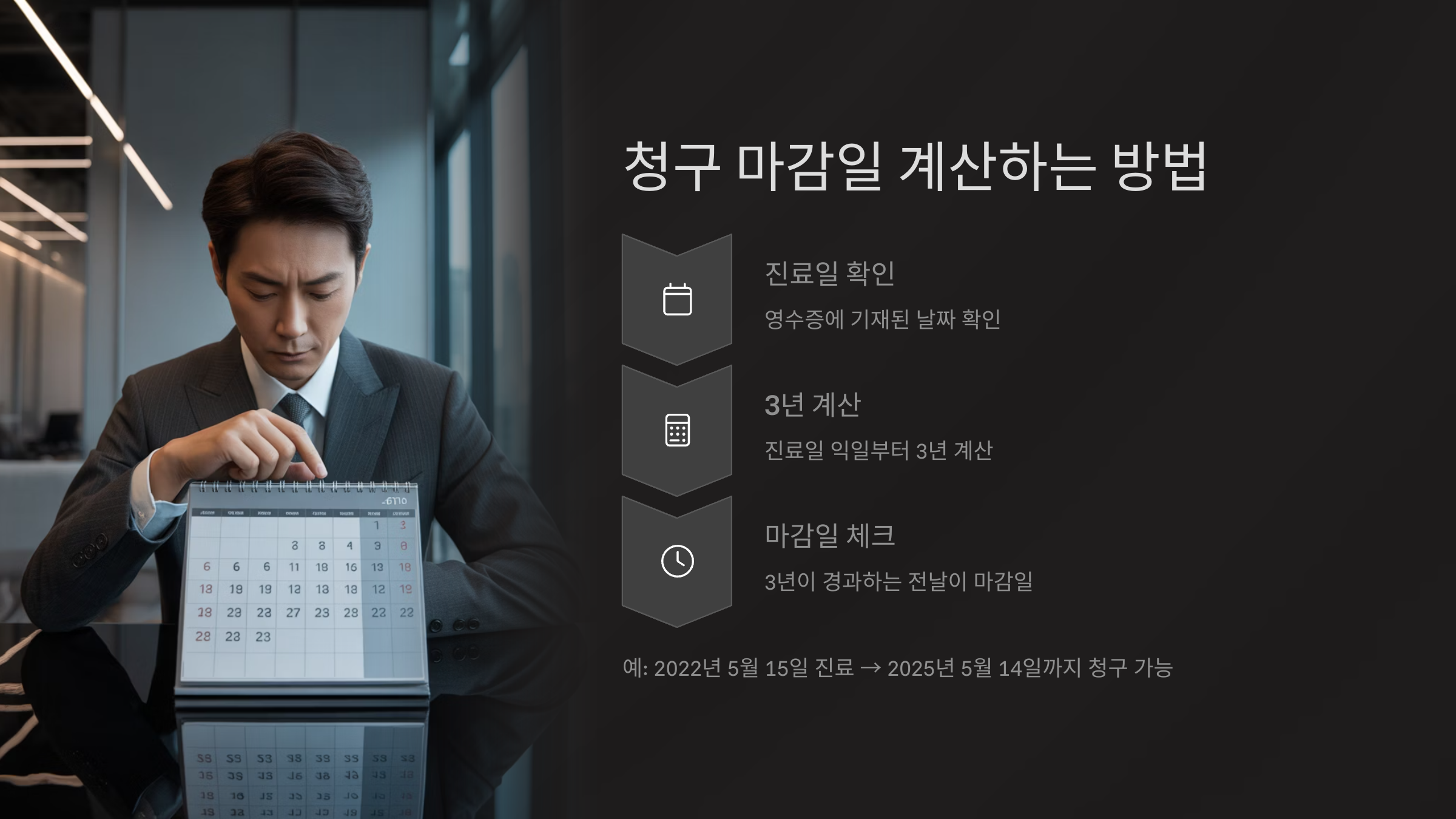 청구 마감일 계산하는 방법