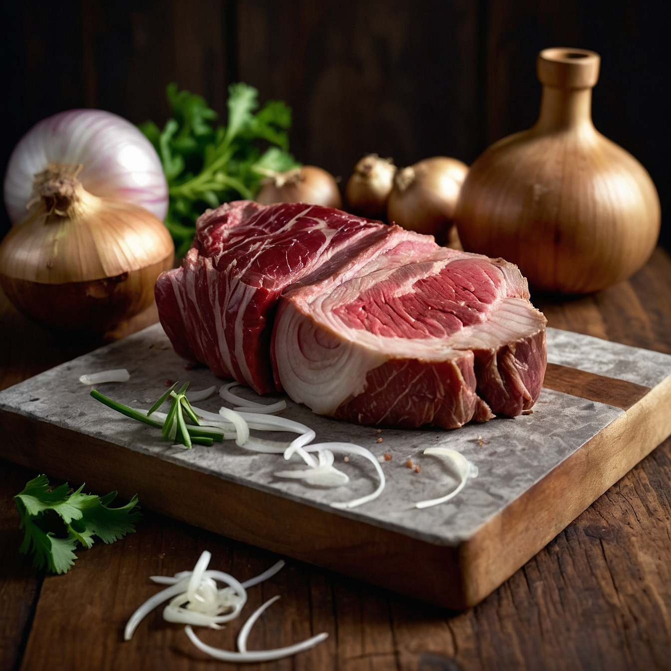 고기와-함께-먹는-음식