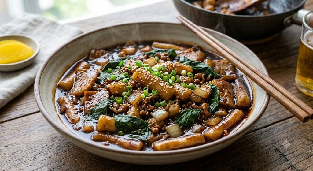 짜장떡볶이