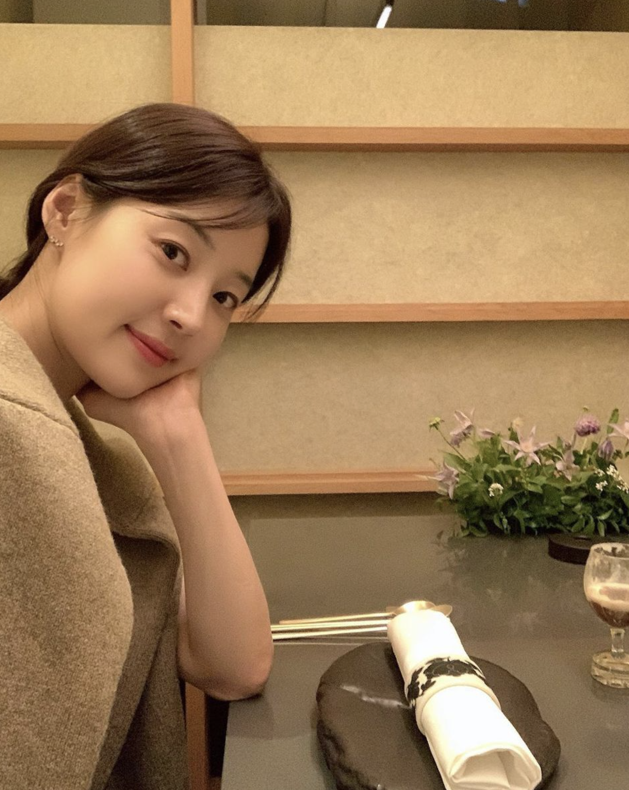 한지혜 일상셀카