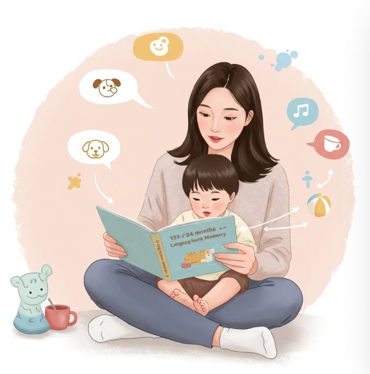 13~24개월 언어폭발&middot;기억력 키우기