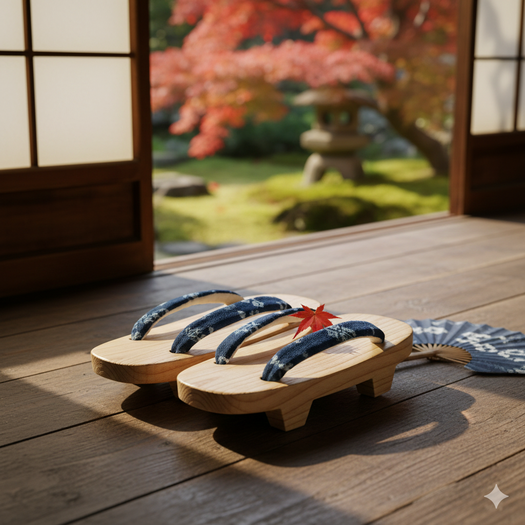 구조하치만 장식용 미니 나막신