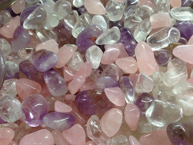 Amethyst and Rosequartz