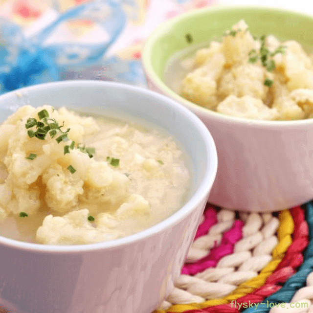 콜리플라워 수프