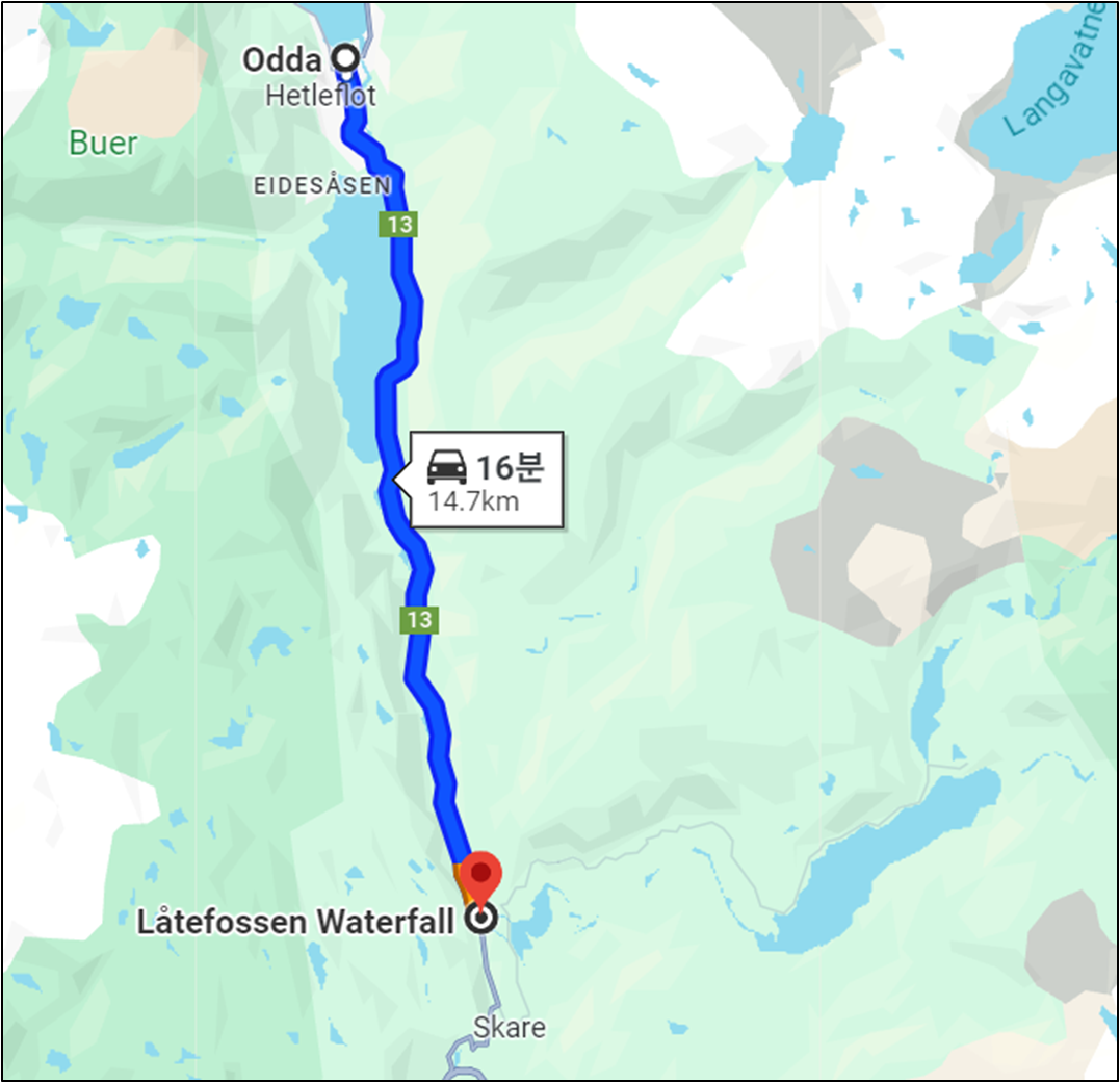 라떼포센(L&aring;tefossen)