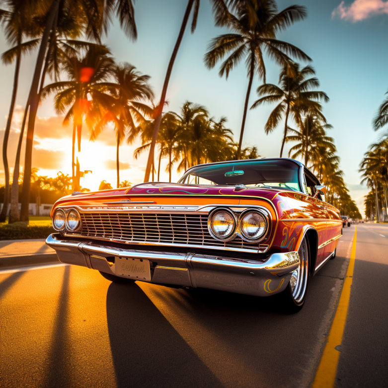 AI그림 - 자동차 배경