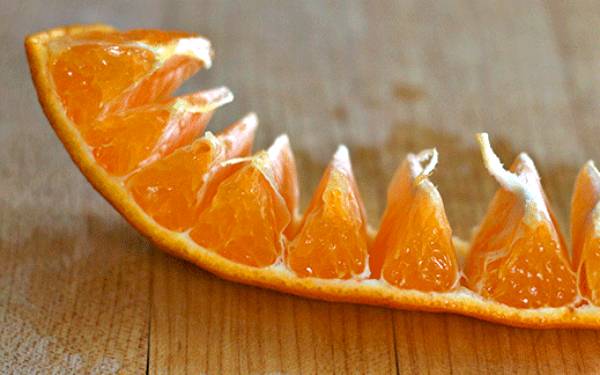오렌지 쉽게 까는법,오렌지껍질 활용