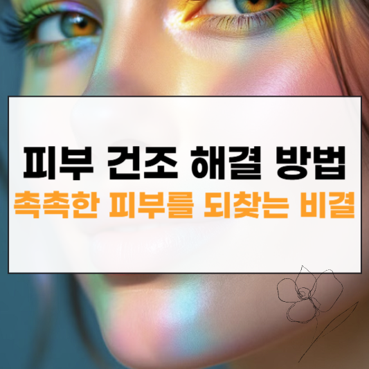 피부 건조 해결 방법 썸네일