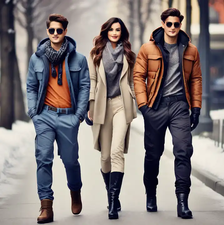 겨울 바지 코디 추천. 여성 기모바지, 남성 기모 팬츠