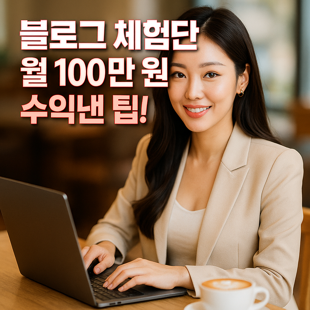 블로그 체험단으로 월 100만원 수익 실전 가이드