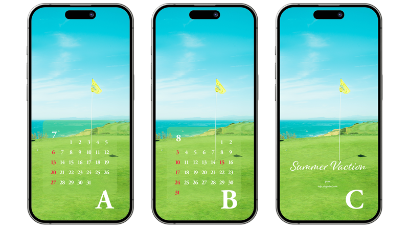 03 골프 ABC - 2025년7월 아이폰배경화면