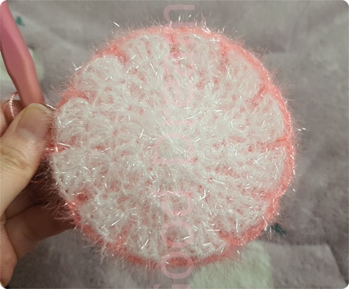 해바라기 평면수세미